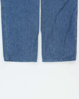 Vintage 1990s Buffalo David Bitton Ultra Wide Leg Chambray Denim Jeans - W29 L30