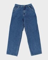 Vintage 1990s Contrast USA Ultra Wide Leg Denim Skater Jeans - W28 L32