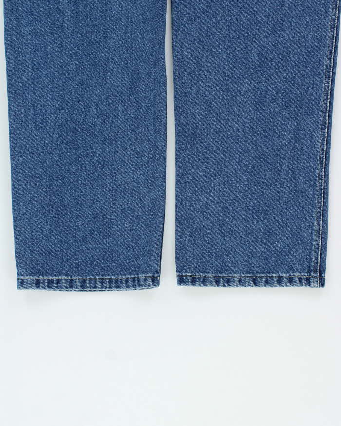 Vintage 1990s Contrast USA Ultra Wide Leg Denim Skater Jeans - W28 L32