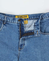 Vintage 1990s Freeworld USA Ultra Wide Leg Denim Jeans - W36 L32