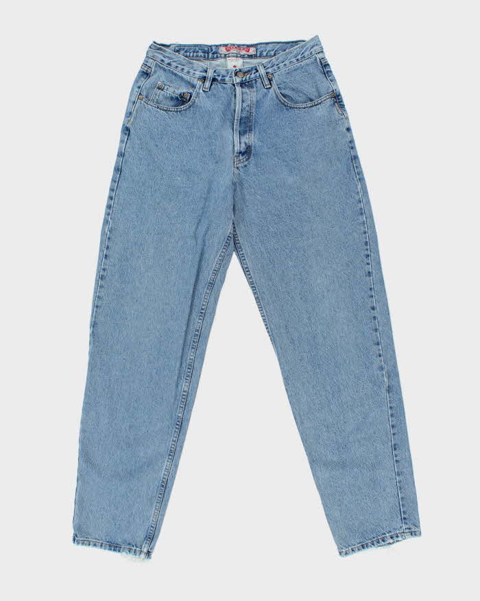 Vintage 1990s Silver Clothing Relaxed Straight Tapered Leg Denim Jeans - W32 L33