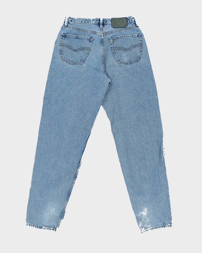 Vintage 1990s Silver Clothing Relaxed Straight Tapered Leg Denim Jeans - W32 L33