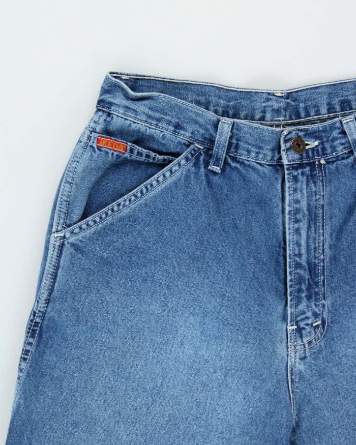 Vintage 1990s Ikeda Ultra Wide Leg Denim Skater Jeans - W31 L30
