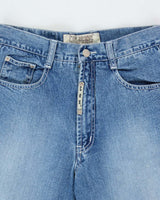 Vintage 1990s Tex USA Straight Wide Denim Jeans - W29 L32