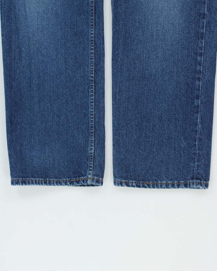 Vintage 1990s Silver Clothing Straight Wide Leg Denim Jeans - W36 L34