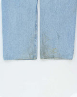 Vintage 1990s Silver Clothing Ultra Wide Leg Denim Jeans - W32 L30
