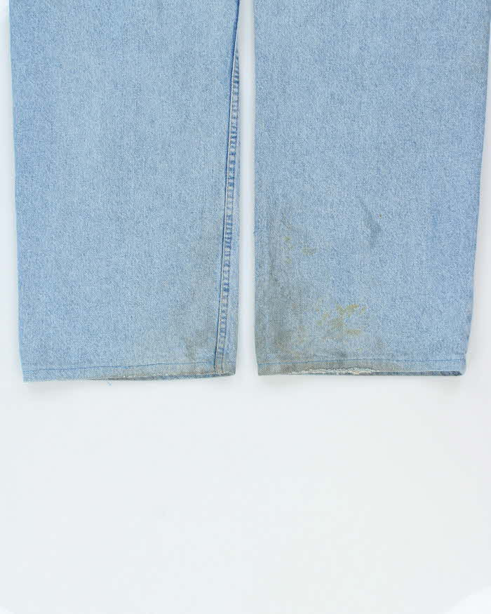 Vintage 1990s Silver Clothing Ultra Wide Leg Denim Jeans - W32 L30