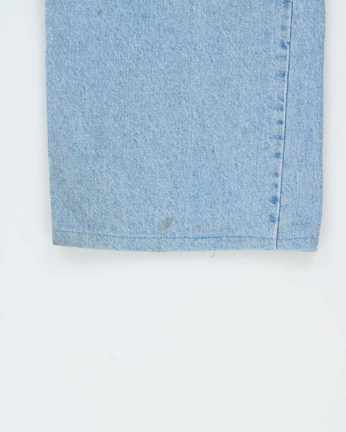 Vintage 1990s Silver Clothing Ultra Wide Leg Denim Jeans - W32 L30