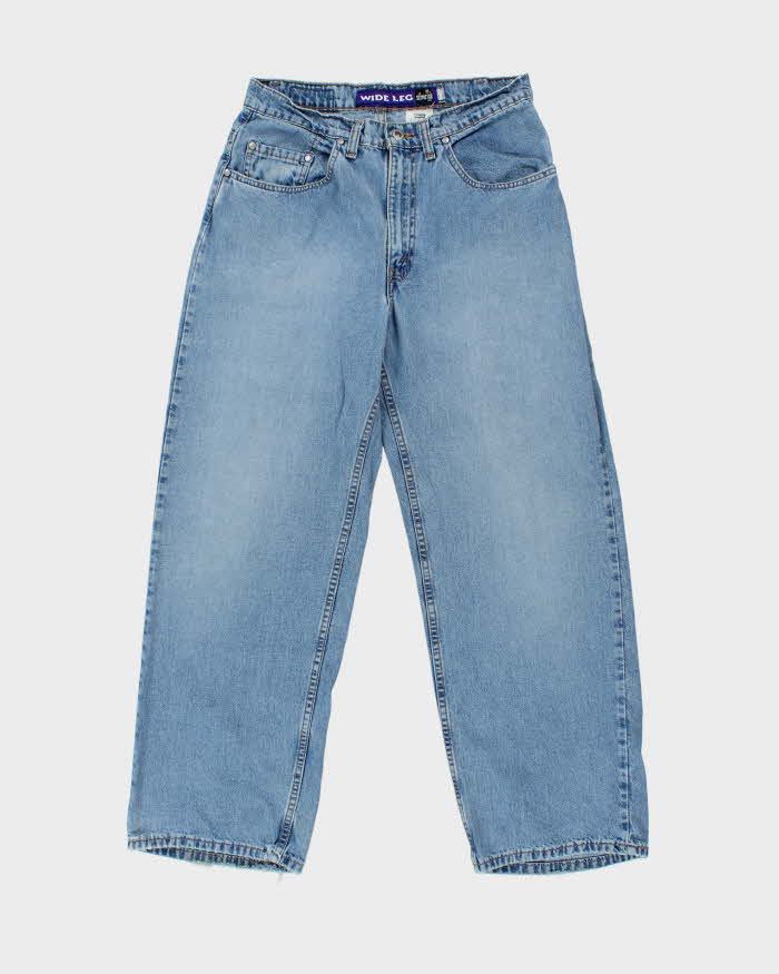 Vintage 1990s Levi's SilverTab Batwing Tag Wide Leg Denim Jeans - W32 L30