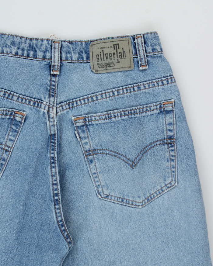 Vintage 1990s Levi's SilverTab Batwing Tag Wide Leg Denim Jeans - W32 L30