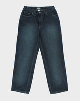 Vintage Y2K 00s Utility Indigo Wide Leg Denim Jeans - W34 L32