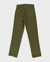 Vintage 1980s Sears Roebucks Perma Prest Khaki Denim Straight Leg Jeans - W31 L34