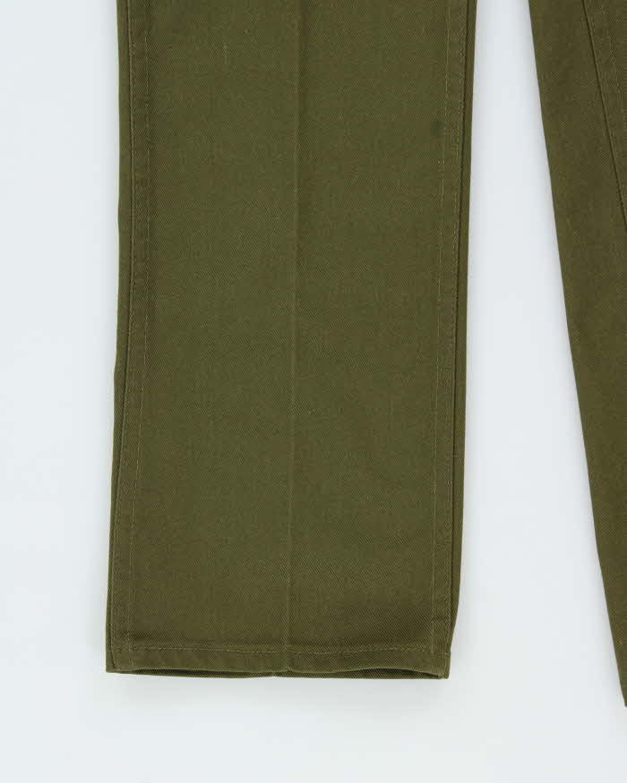 Vintage 1980s Sears Roebucks Perma Prest Khaki Denim Straight Leg Jeans - W31 L34