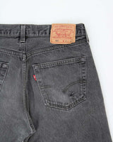 Vintage 1995 Levi's 501 Red Batwing Made In USA Faded Denim Straight Leg Jeans - W32 L32