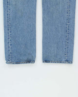 Vintage 1995 Levi's 501 Red Batwing Made In USA Denim Straight Leg Jeans - W32 L30