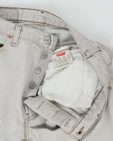 Vintage 1994 Levi's 501 Red Batwing Made In USA Straight Leg Denim Jeans - W34 L33