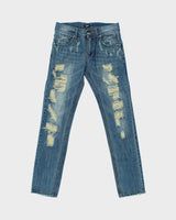 Vintage Y2K 00s D&amp;G Audacious Distressed Skinny Fit Denim Jeans - W30 L32