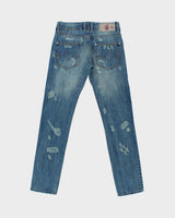 Vintage Y2K 00s D&amp;G Audacious Distressed Skinny Fit Denim Jeans - W30 L32