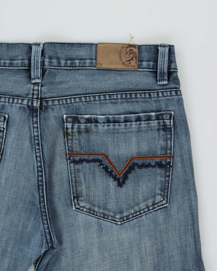 Vintage Y2K 00s Diesel Made In Italy Mid Rise Straight Leg Denim Jeans - W38 L34