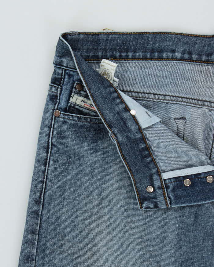 Vintage Y2K 00s Diesel Made In Italy Mid Rise Straight Leg Denim Jeans - W38 L34