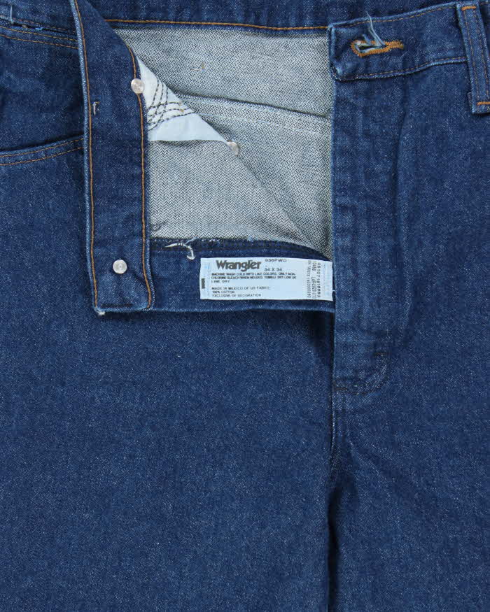 Vintage Y2K 00s Wrangler 936PW Cowboy Cut Straight Leg Denim Jeans - W34 L34