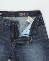 Vintage Y2K 00s DH3 Jake Indigo Denim Relaxed Straight Leg Jeans - W34 L36