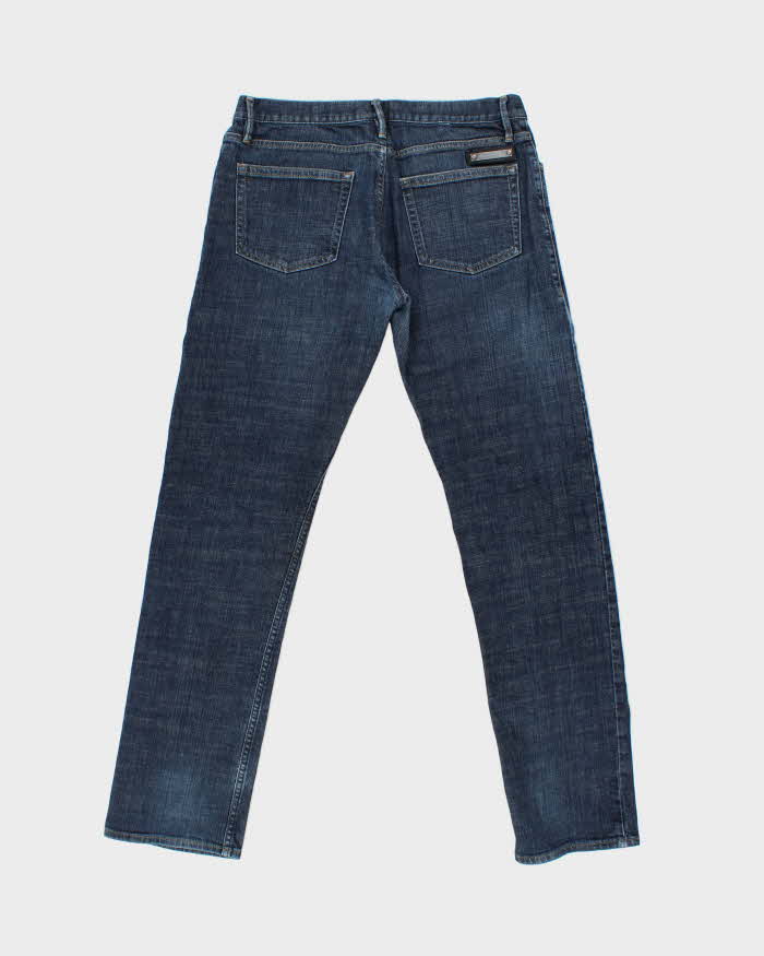Vintage Burberry Brit Steadman Indigo Denim Slim Fit Jeans - W32 L32