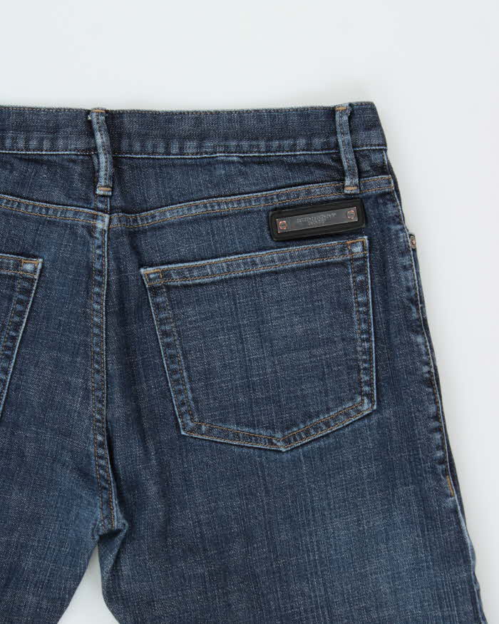 Vintage Burberry Brit Steadman Indigo Denim Slim Fit Jeans - W32 L32