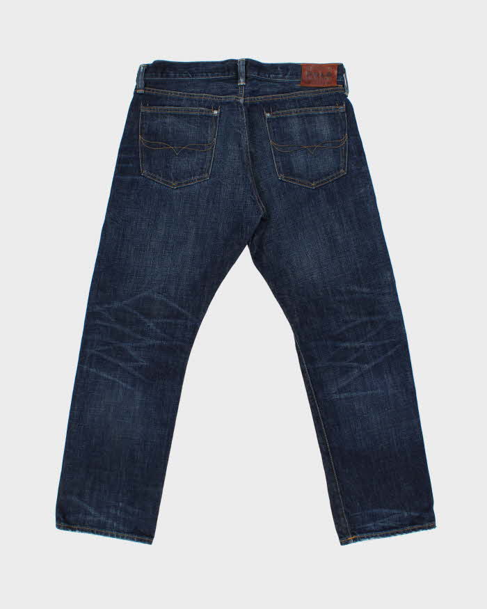 Vintage Polo Ralph Lauren Elliot Wash Relaxed Straight Leg Denim Jeans - W36 L30