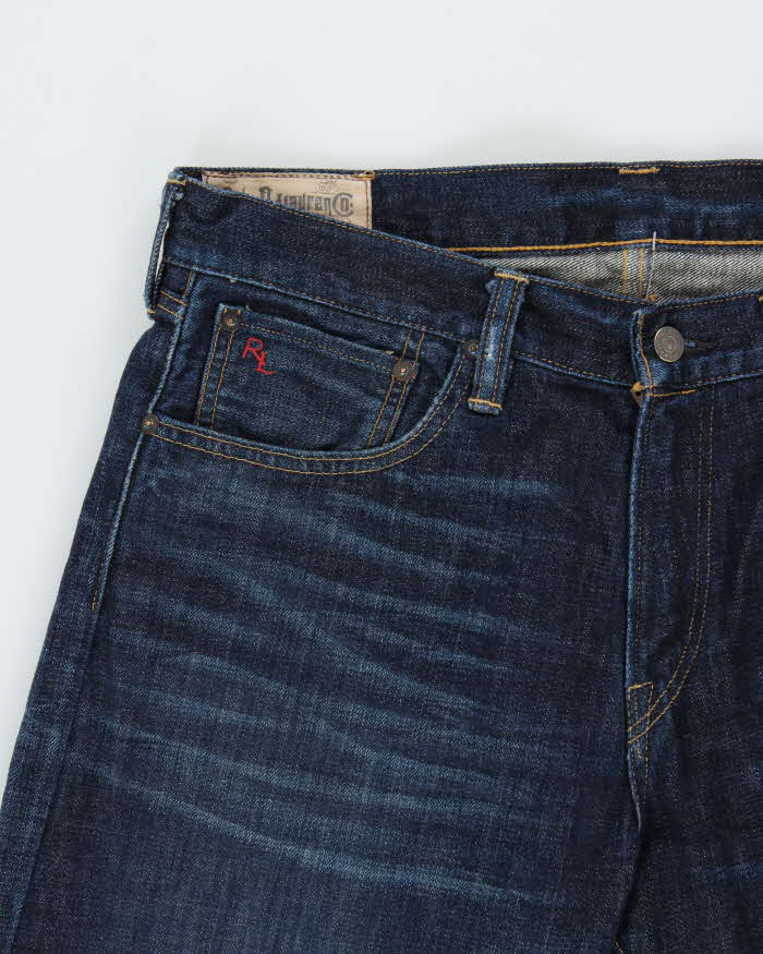 Vintage Polo Ralph Lauren Elliot Wash Relaxed Straight Leg Denim Jeans - W36 L30
