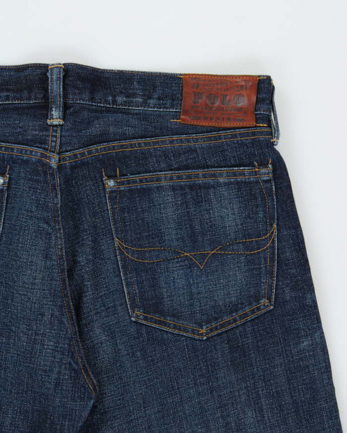 Vintage Polo Ralph Lauren Elliot Wash Relaxed Straight Leg Denim Jeans - W36 L30