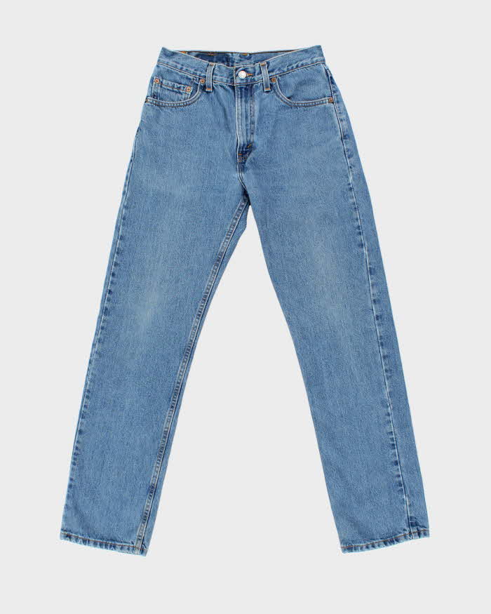 Vintage 1990s Levi's 505 Mid Rise Straight Leg Denim Jeans - W29 L32