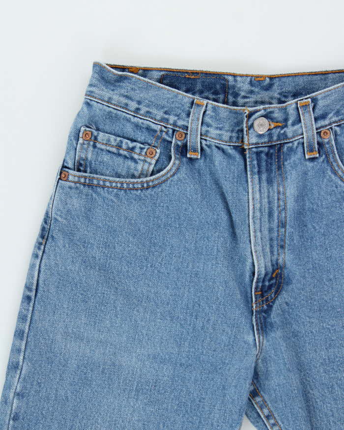 Vintage 1990s Levi's 505 Mid Rise Straight Leg Denim Jeans - W29 L32