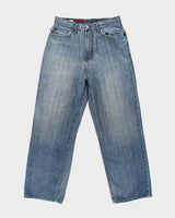 Vintage Y2K 00s Ecko UNLTD Wide Leg Baggy Fit Denim Jeans - W32 L30