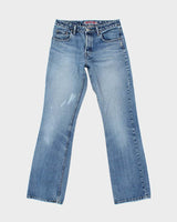 Vintage 1990s Silver Clothing Mid Rise Bootcut Denim Jeans - W30 L34