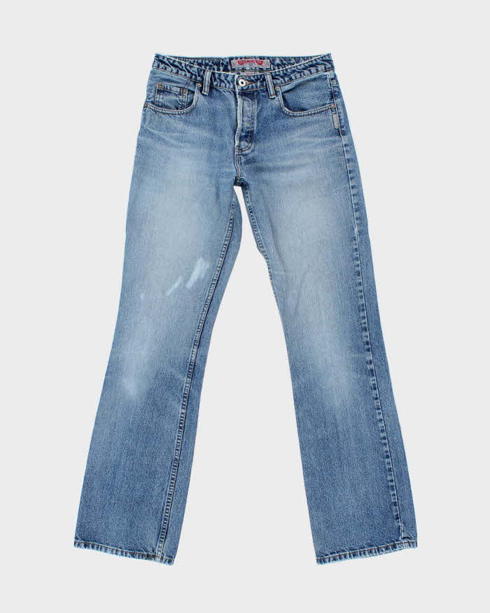 Vintage 1990s Silver Clothing Mid Rise Bootcut Denim Jeans - W30 L34