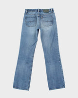 Vintage 1990s Silver Clothing Mid Rise Bootcut Denim Jeans - W30 L34