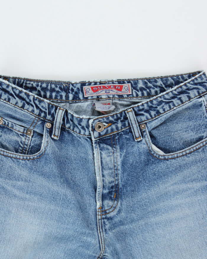 Vintage 1990s Silver Clothing Mid Rise Bootcut Denim Jeans - W30 L34