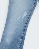 Vintage 1990s Silver Clothing Mid Rise Bootcut Denim Jeans - W30 L34
