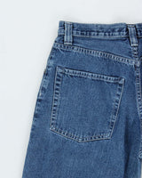 Vintage 1990s Silver Clothing 'Big Fit' Ultra Wide Leg Denim Jeans - W30 L30
