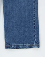 Vintage 1990s Silver Clothing 'Big Fit' Ultra Wide Leg Denim Jeans - W30 L30