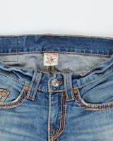 Vintage Y2K 00s True Religion Made In USA Straight Leg Denim Jeans - W32 L30
