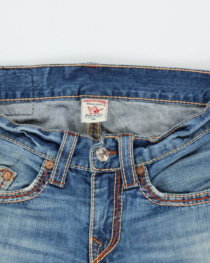 Vintage Y2K 00s True Religion Made In USA Straight Leg Denim Jeans - W32 L30