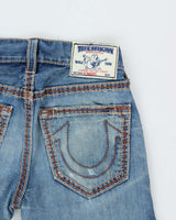Vintage Y2K 00s True Religion Made In USA Straight Leg Denim Jeans - W32 L30