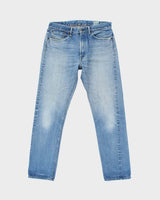 Vintage Y2K 00s Orslow 107 Ivy Fit Japanese Selvedge Denim Tapered Straight Leg Jeans - W32 L32