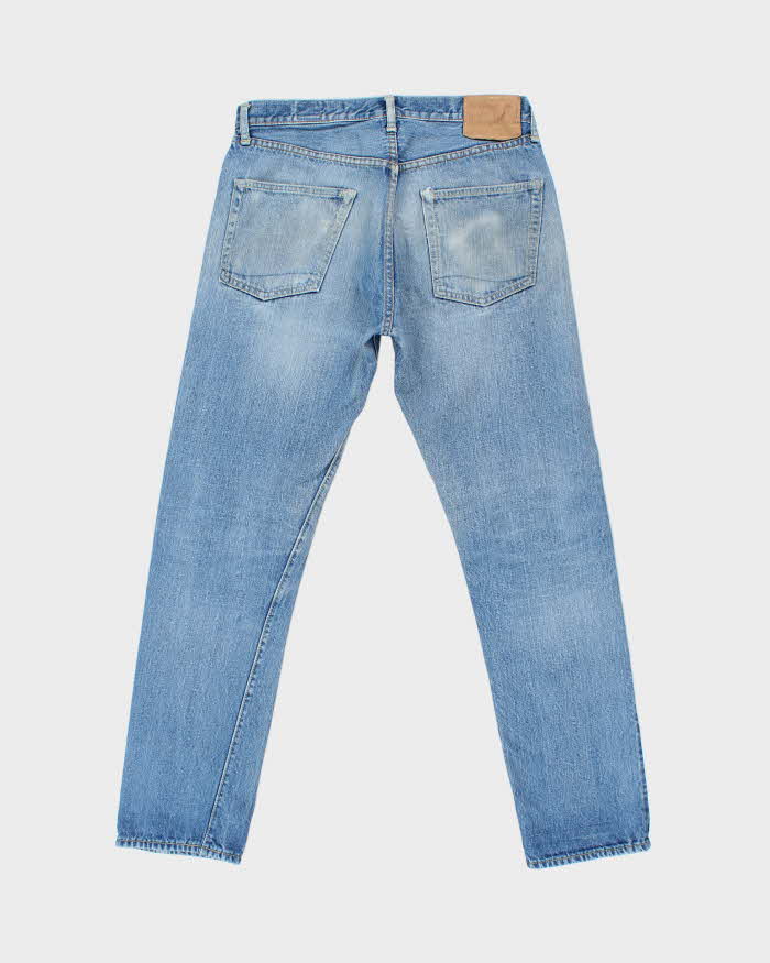 Vintage Y2K 00s Orslow 107 Ivy Fit Japanese Selvedge Denim Tapered Straight Leg Jeans - W32 L32
