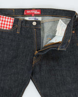 Vintage AW2009 Junya Watanabe Comme des Garcons x Levi's 505 Raw Japanese Denim Gingham Straight Leg Jeans - W29 L28