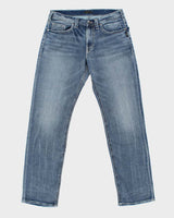 Vintage Y2K 00s Silver Clothing Greyson Contrast Stitch Relaxed Straight Leg Denim Jeans - W36 L36