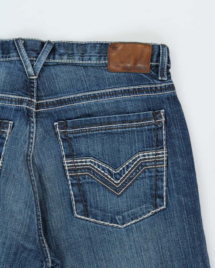 Vintage Y2K 00s Harley Davidson Straight Leg Denim Jeans - W38 L30