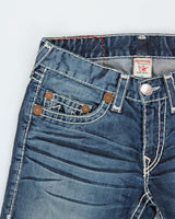 Vintage Y2K 00s True Religion Bobby Super T Made In USA Bootcut Denim Jeans - W34 L30